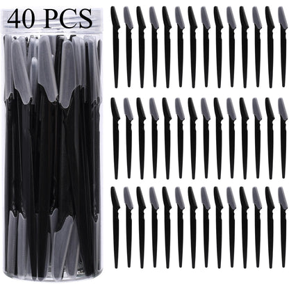 3/30/40Pcs Body Hair Removal Shaver Blades Eyebrows Shaping Knife Eyebrow Trimmer Makeup Beauty Tools Safe Eye Brow Razor Face