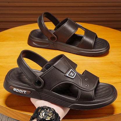 Retro style men dress shoes business casual footwear round toe soft sole anti slip comfortable for street work daily use