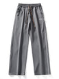 Summer Men's Sweatpants Wide Leg Straight Ice Silk Cooling Pants Big Size 8XL 7XL 6XL Sportswear Loose Fit Track Trousers