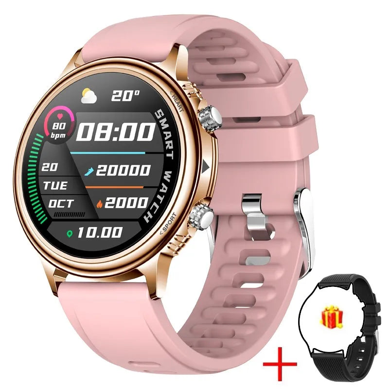 2026 AI Głos Mężczyźni Smartwatch Wojskowy Monitor Zdrowia Bezprzewodowe Połączenia Fitness Wodoodporny Sportowy Smartwatch dla Telefonów z iOS i Androidem