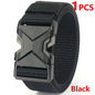 Men's Tactical Belt Nylon Braided Outdoor Training Military Belt Canva Casual Mountainee Trouser Pants Jeans Buckle Waist Belt