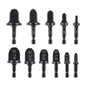11 Pieces Of Copper Tube Expanders Multi-Specification Reaming Tools Air Conditioning Tube Repair Tools Reaming Drill Bits