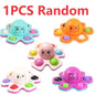 Antistress Push Bubbles  Fidget Spinner for Kids and Adults Face-Changing Sensory Toy for Autistic Children Anxiety Relief Gifts