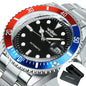WINNER Classic Mechanical Watches Luxury Brand Business Automatic Watch for Men Rotatable Bezel Luminous Dial Steel Strap Clock