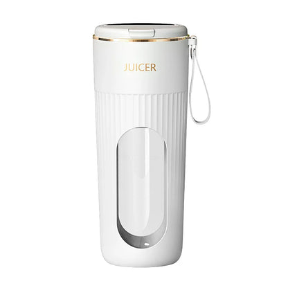 Upgraded Wireless Juicer with 14-Blade 304 Stainless Steel Blades, Smart Battery Display, Portable Juicing Cup