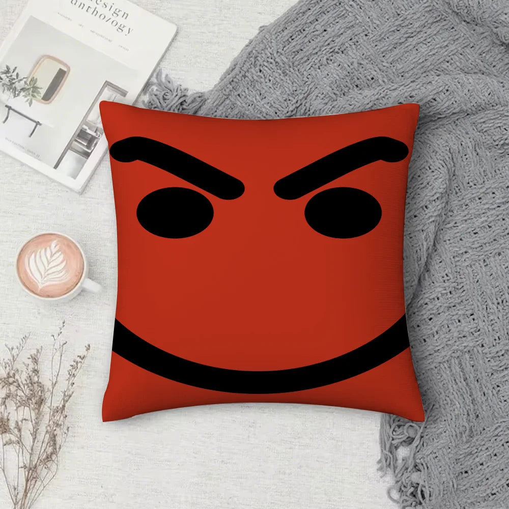 Rock Band B-Bon Jovi Forever Pillow Case Square Double-Sided Printing Short Plush Sofa Cushion Cover Bedroom Bedside Pillow