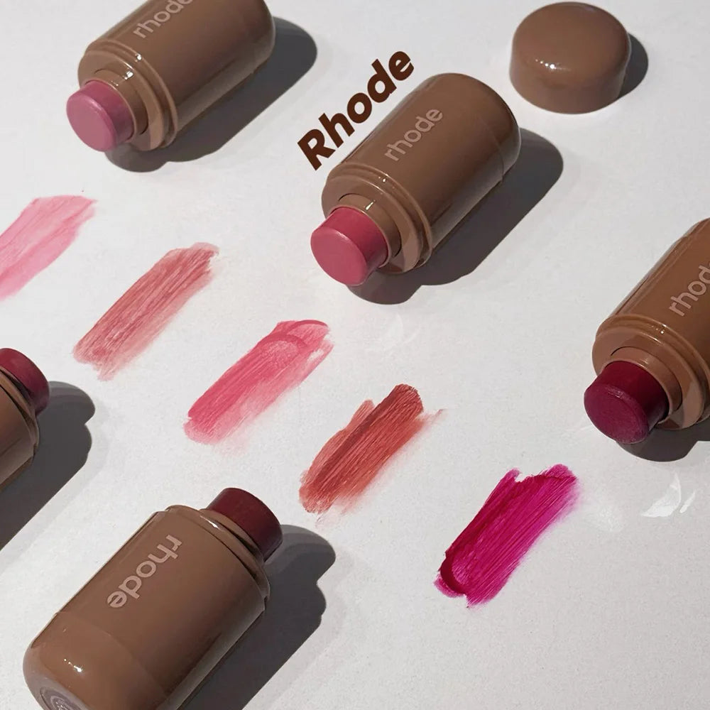 Rhode Powder Blusher 10 Colors available Waterproof and Easy to Use Powder Blusher Moisturizing Non-fading Cost-effective
