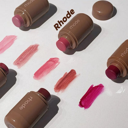 Rhode Powder Blusher 10 Colors available Waterproof and Easy to Use Powder Blusher Moisturizing Non-fading Cost-effective