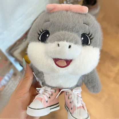 Tungtungtung Brainrot Al Tralalero Tralala Shark Plush Doll Cute Anime Plush Doll Plushie Stuffed Soft Pillow Shark Toy