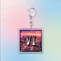 Classic Game Vice City Keychains for Accessories Bag Charm San Andreas Pc Games Lovers Keyring Jewelry Fans Gifts