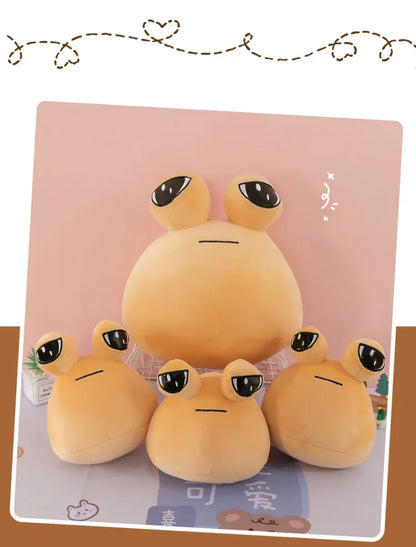 13-40cm My Pet Pou Kawaii Plush Toy Stuffed Animal Game Soft Anime Doll Cotton Sofa Sleeping Pillow Birhday Gift for Children