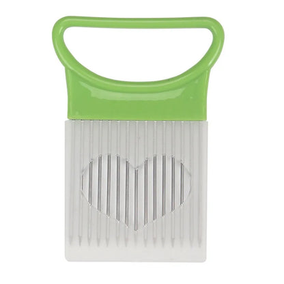 1Pcs Colorful Onion Slicer with Stainless Steel Holder Easy Onion Chopper for Potatoes or Vegetables Kitchen Accessories Tools