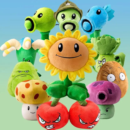 41Styles PLANTS VS ZOMBIES 2 Plush Toys 30cm PVZ Sunflower Snow Pea Peashooter Zombie Plush Stuffed Toys Doll Soft Xmas Toy Gift