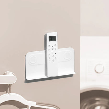 ABS Remote Control Holder Punch-Free Remote Control Magnetic Holder Wall Mount Storage Rack Household Storage Rack