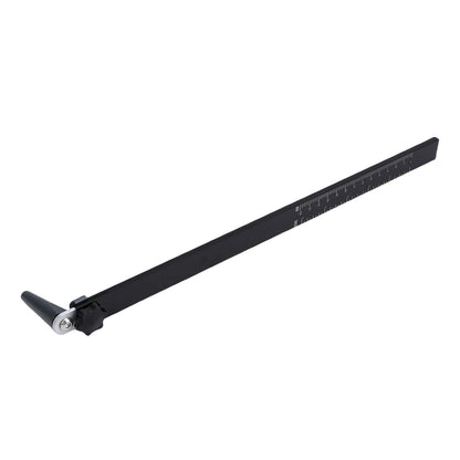 Rear Shock Sag Measurement Tool Sliding Sag Scale Sturdy Metal Rear Suspension Sag Measurement Tool for Most Dirt Bikes