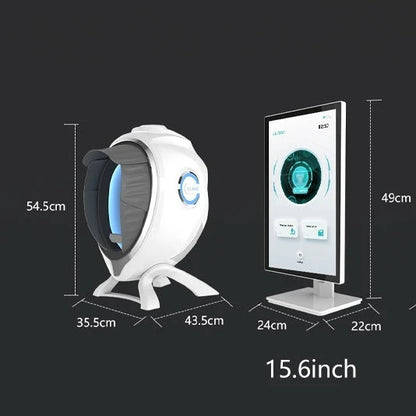 JLM Ai Smart Skin Detector Magic Mirror Skin Multi-spectrum Facial Analysis UV Layer Moisture Spectrum Analyzer Machine