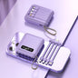 30000mAh Mini Power Bank Fast Charging Large Capacity Portable Power Bank 4 in 1 Cable for Xiaomi iPhone Samsung Huawei 2025 New
