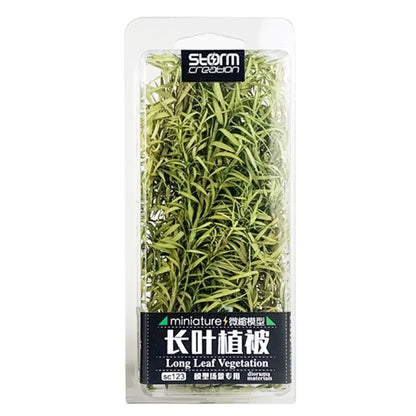 Sand Table Vegetation Long Leaf Grass Cluster Miniature Reed Scene Model Railway Scenery Micro Landscape DIY Accessories