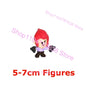 Original Mini Star-Player Anime Figures Fashion Decoration Cartoon Heroes Model Cotton Dolls Christmas Gifts Collectible
