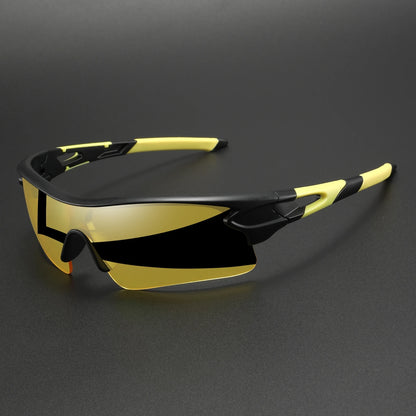 Unisex Professional Polarized Sports Sunglasses UV400 Windproof Cycling Running Outdoor Activities Eyewear Cycling Goggle