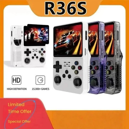 Open source handheld arcade game retro game console 3.5-inch high-definition display LINUX system emulation simulator