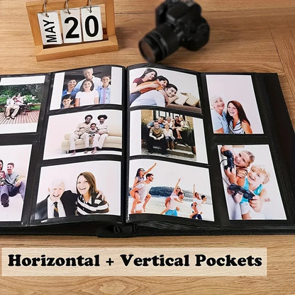 Linen large Photo Album Scrapbook 200/300/600 Pockets for 4x6 Photos Slip-in memory books Wedding Baby Family Anniversary Photo