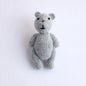 Handmade Knitted Teddy Bear Dolls Photography Toy Mohair Cute Crochet Animal Image Doll Studio Photo Shooting Props Accessories