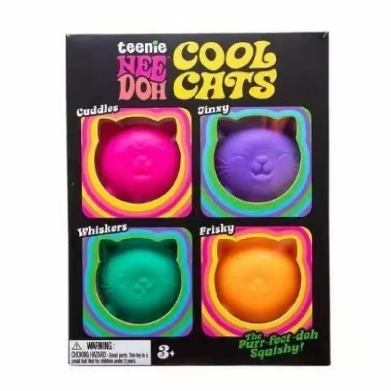 Butter Stick Squishy Crunchy Stress Ball, Blocks Filled Squeeze Fidget Toy, ADHD Anti-Stress Hand Sensory Relief Gift for Adults