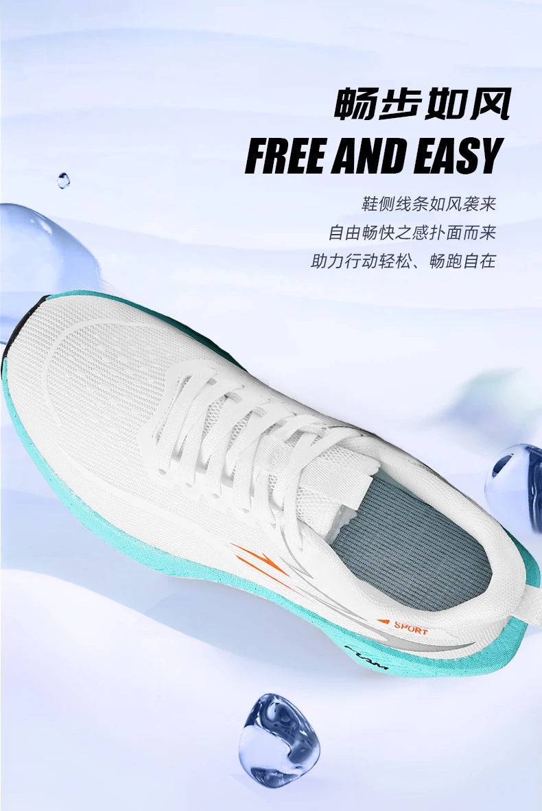 Marathon Running Shoes Men Casual Carbon Board Sports Breathable Lightweight Women's Comfortable Athletic Antiship Sneakers New