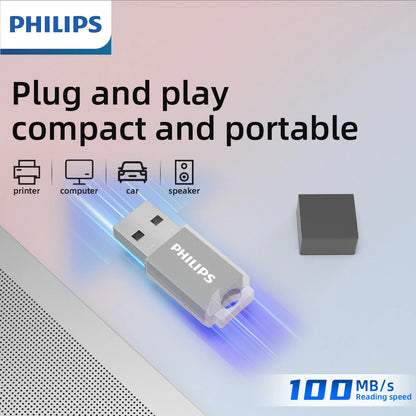 PHILIPS Cute 128GB USB Flash Drive Novelty Soft Silicone Memory Stick USB Thumb-Drive Cartoon for PC/Tablets/Mac/Laptop