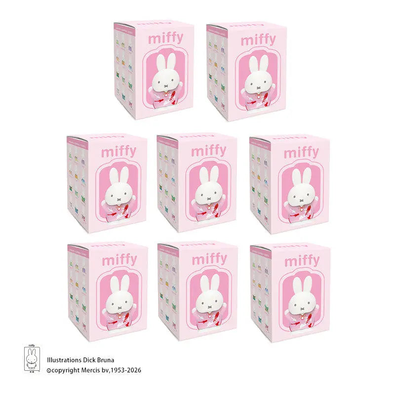 Genuine Blind Box Kawaii Miffy Cartoon Cute Doll Desktop Decoration Figure Birthday Gift Gift Toy for Girl