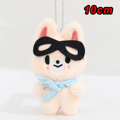 2026 New Straykids SKZ Mini Keychain Pendant New SKzoo FM Field Week 5cm Plush Cartoon Cute Pendant Children's Birthday Toy