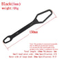 8 to 17 Black Multifunctional Double End Box Wrench Hexagon Double End Solid Wrench Screw and Nut Tool with Various Diameters