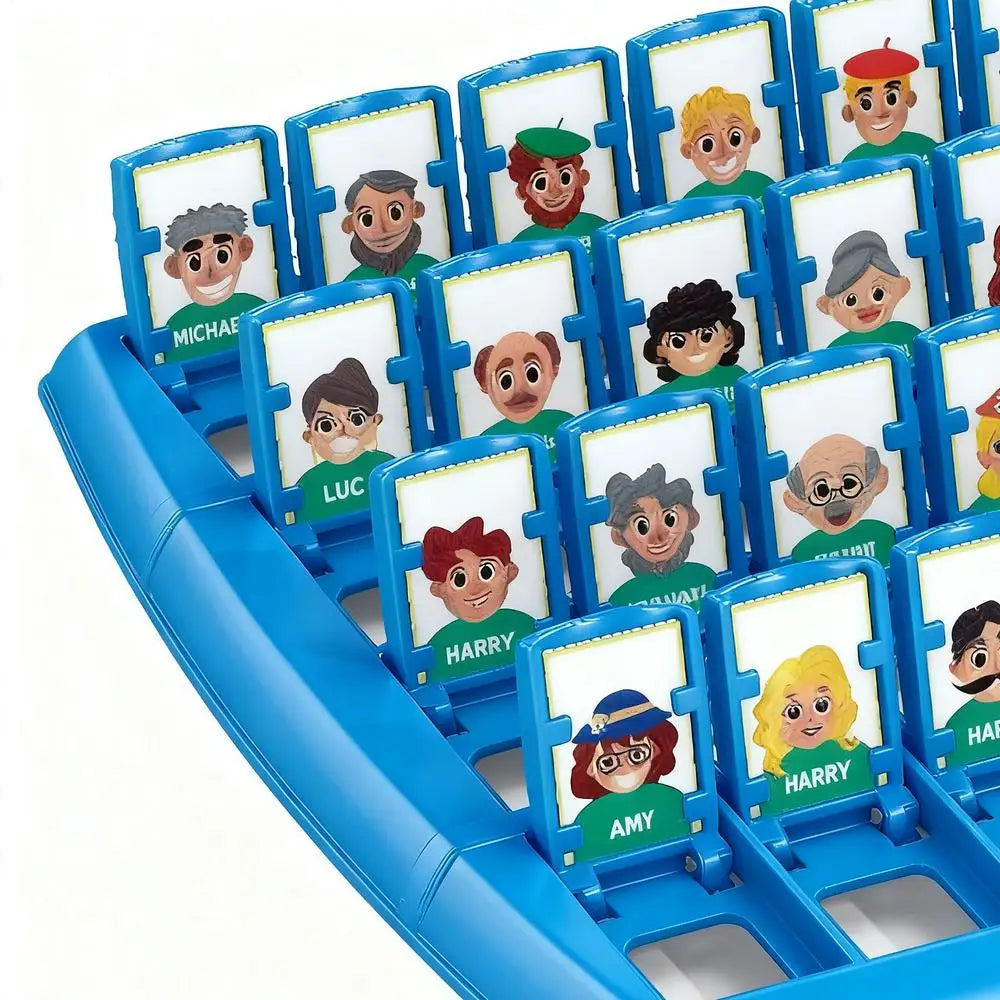 Guesses Who I Am Board Game Memory Logic Card Board Game Educational Guessing Board Toy for Family Party Gathering