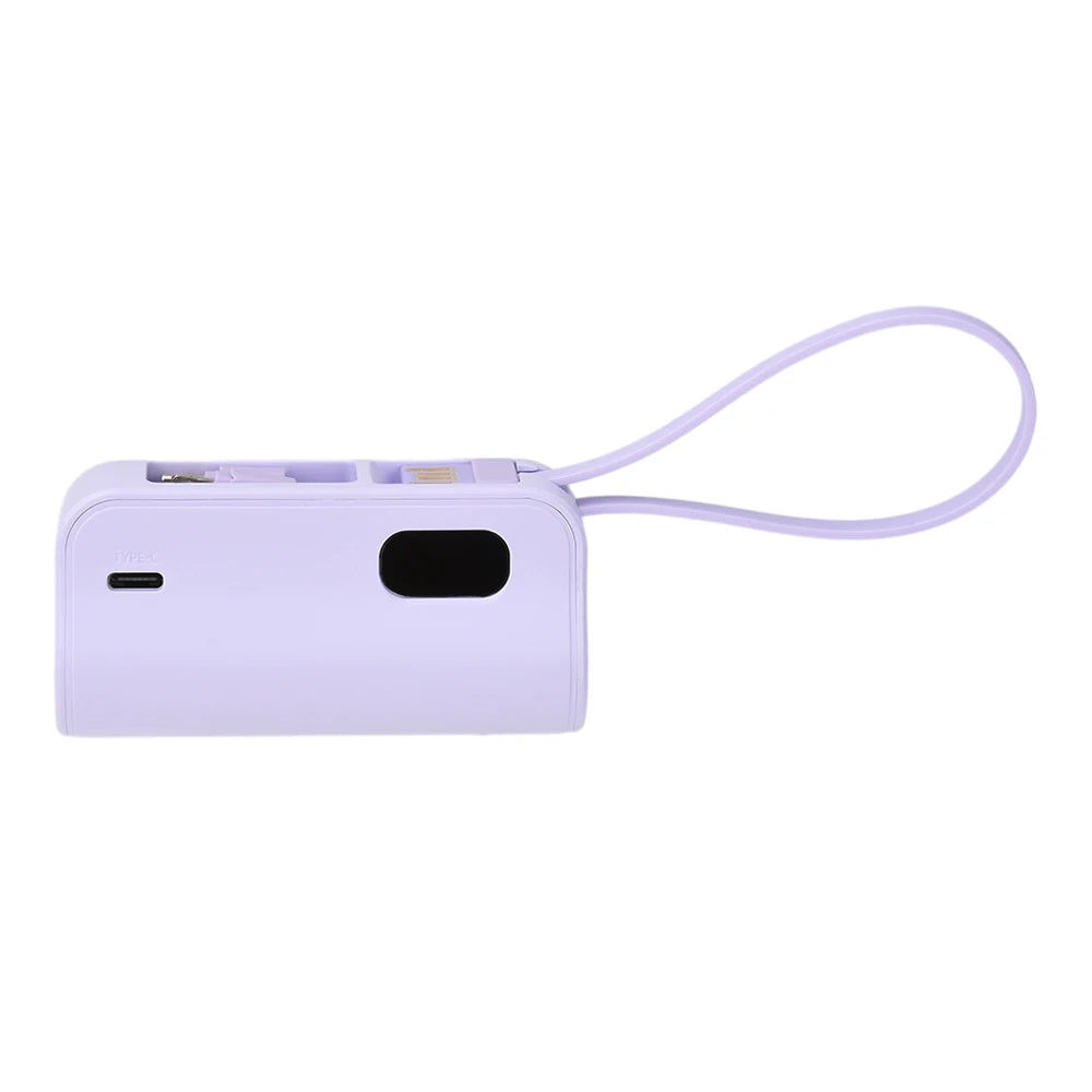 1x 21700 Mini Power Bank Case DIY Mobile Power Supply Battery Box kit Free Welding Type-C For Smart Phones Not Include Battery
