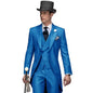 3 Piece Solid Men Suit Wedding Groom Tuxedo Long Blazer Best Man Formal Prom Male Suit Fashion Costume Homme (Jacket+Vest+Pants)