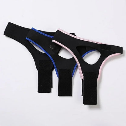 1-4pcs Triangular Chin Strap Anti Snoring Belt Mouth Guard Gifts for Women Men Better Breath Health Snore Stop Bandage Sleep Aid