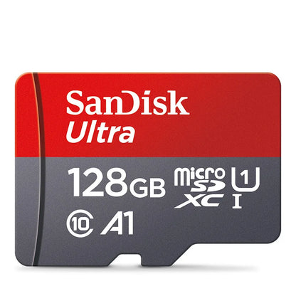 SanDisk 100% Original Memory Card 128GB 64GB 32GB A1 Micro SD Card Class 10 UHS-1 TF Flash Card for Samrtphone/PC