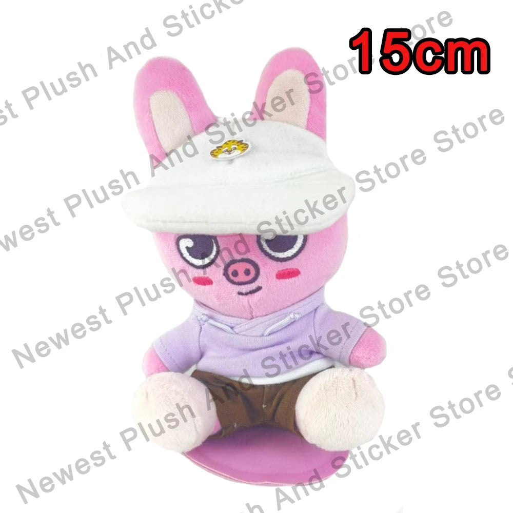 New Styles Stray Kids Plush Toy Skzoo Doll anime character skzoo Plush standing posture magnetic doll cute gift