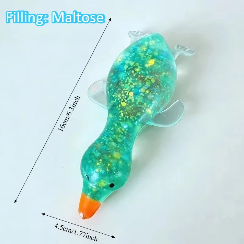 Strawberry Crunchy Squishy Toy, Crispy Sound Stress Ball, Squeeze Fidget Toy, Sensory Decompression Stress Relief Toy