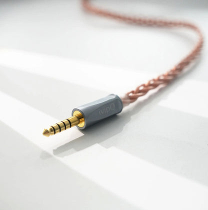 IvipQ-570 Rhythm Frenzy HIFI IEM Cable Class S with 0.78-2PIN Dual 3.5mm for In-Ear Monitors JUZEAR X Z HIFIMAN Ananda