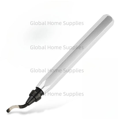 Deburring Tool with 10 Extra High Speed Steel Swivel Blades Works on Metal Resin PVC Pipes Copper Plastic and 3D Printed Edge