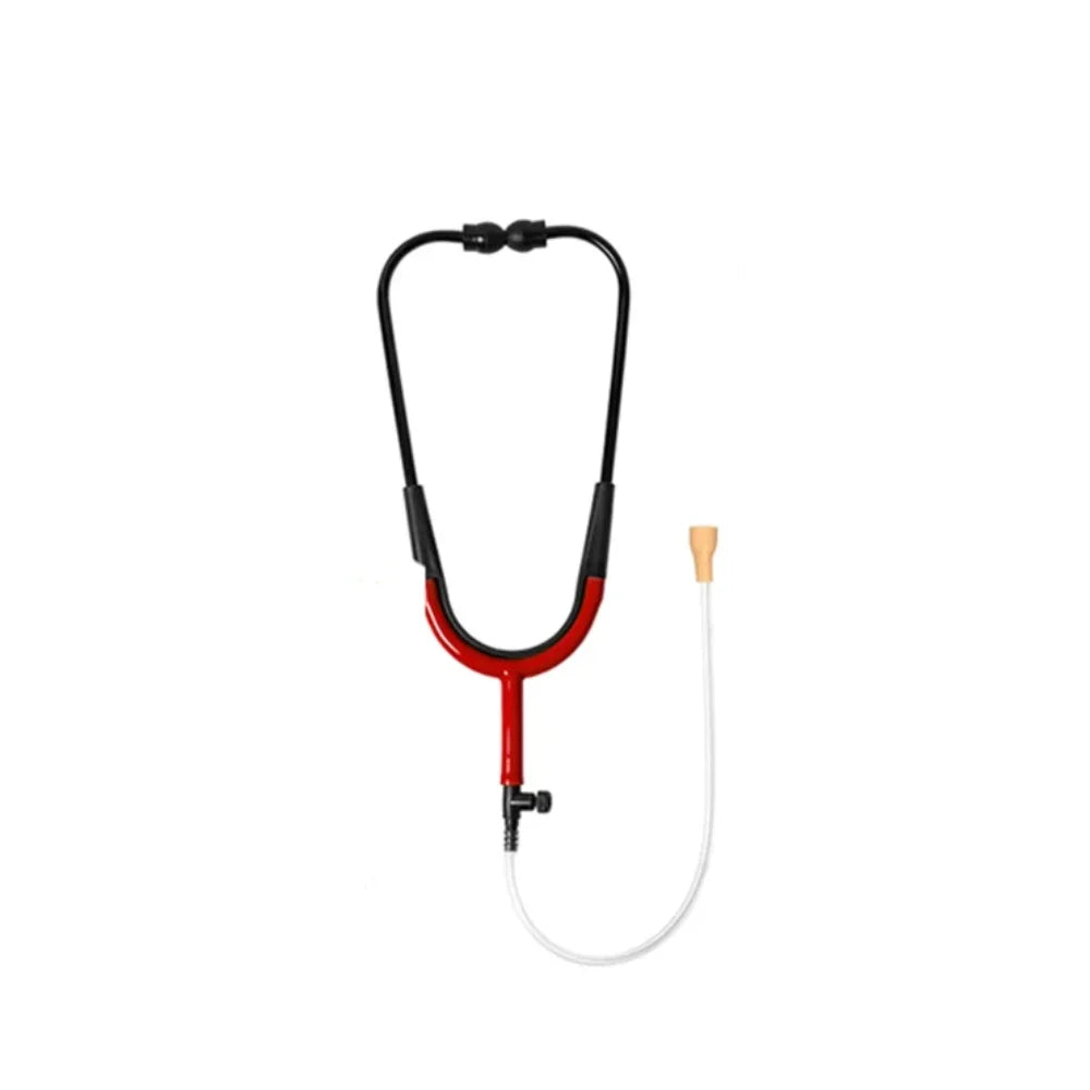 Hearing Aid Stethoscope Volume Noise Detection Binaural Earpiece Audition Test with Damper for Testing Hearing Aids Accessory