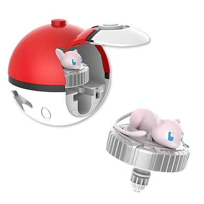 Original Pokemon Pikachu Spinning Top Arena Cartoon Anime Figure Pull Monster Elf Ball Battle Game Boy Kids Child Birthday Gift