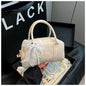 Women's Summer Solid Color Handbag Fashion Versatile Crossbody Bag Casual Ladies Shoulder Bag