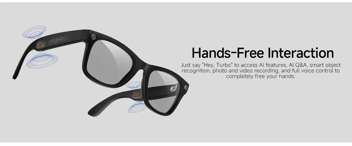 2026 New AI Smart Glasses 8MP HD Camera AI Translator Surround Sound Audio Smart Assistant 2000mAh Charging Case Smart Eyewear