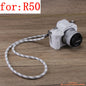 for Canon EOS-R100 Camera Soft Case R50 Silicone shell protective cover Prevent scratching the camera bag One shoulder neck bag