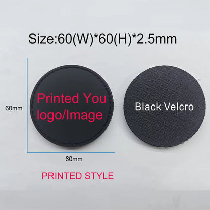 Custom Embossed Iron on Soft Rubber PVC Garment Label Rubber Patch Clothing Clothes Rubber Logo 3D Silicone PVC Logo