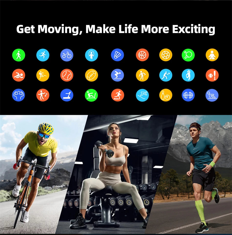 2026 New Ultra-thin Durable Women Smart Watch 1.96" Amoled Screen Sport Health Fitness Wireless Bluetooth Call Smartwatch