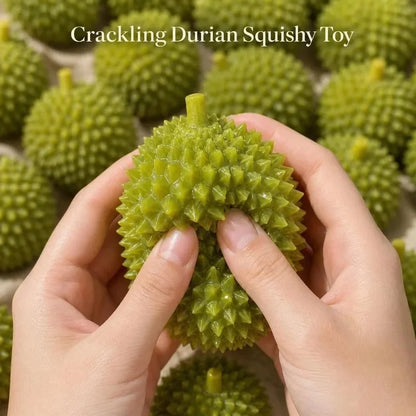 Crunchy Simulated Durian Squeeze Toy Color-Changing Soft Crackling Durian Squishy Toy Building Blocks Comfortable TPR Fidget Toy